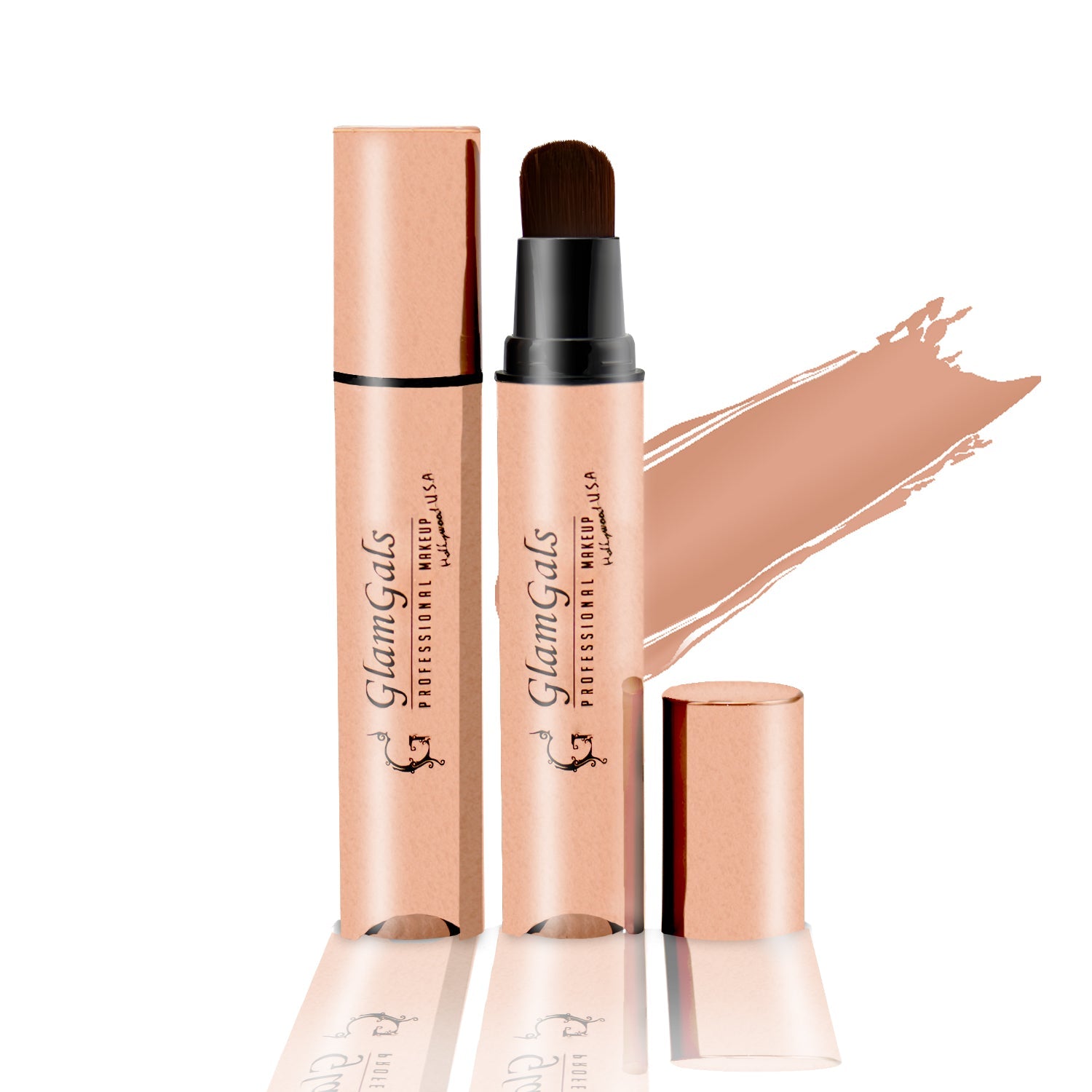 Glamgals Hollywood-U.S.A Brightening Foundation Brown | Grocsy