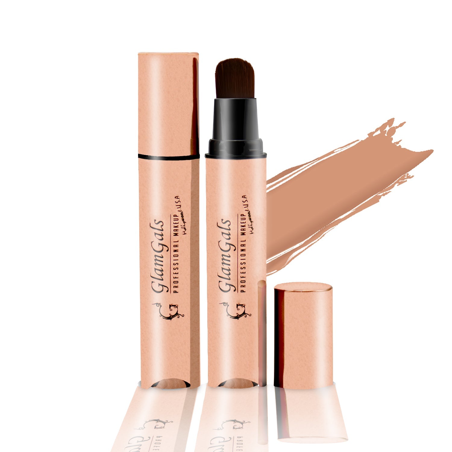 Glamgals Hollywood-U.S.A Brightening Foundation Brown | Grocsy