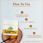 VI-JOHN Prakritik Vitamin C & Turmeric Face Pack Fades Dark Spots, 100% Natural Bio Actives | Grocsy