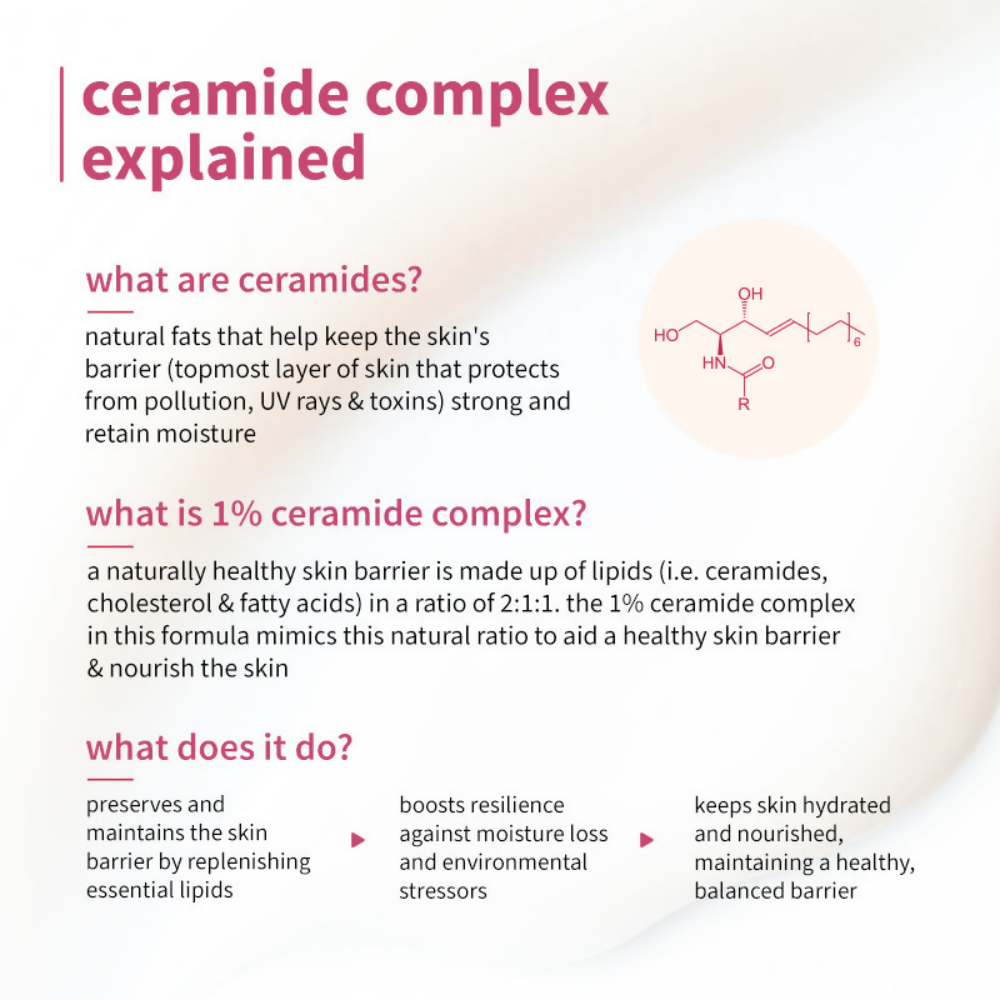 Plum Oat & 1% Ceramide Barrier Care Face Wash | Grocsy