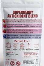 Confect Superberry Antioxidant Blend | Fruit Powder Combo | Grocsy