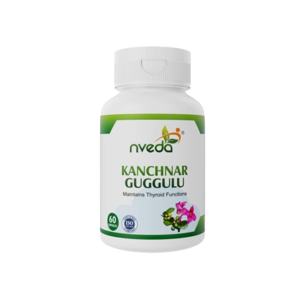 Nveda Kanchnar Guggulu Capsules | Grocsy