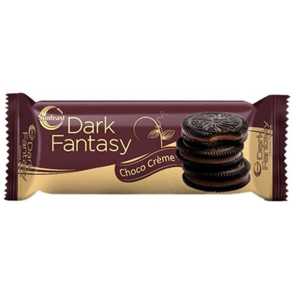 Sunfeast Dark Fantasy Sandwich Creme Dark Crunch With Choco Creme | Grocsy