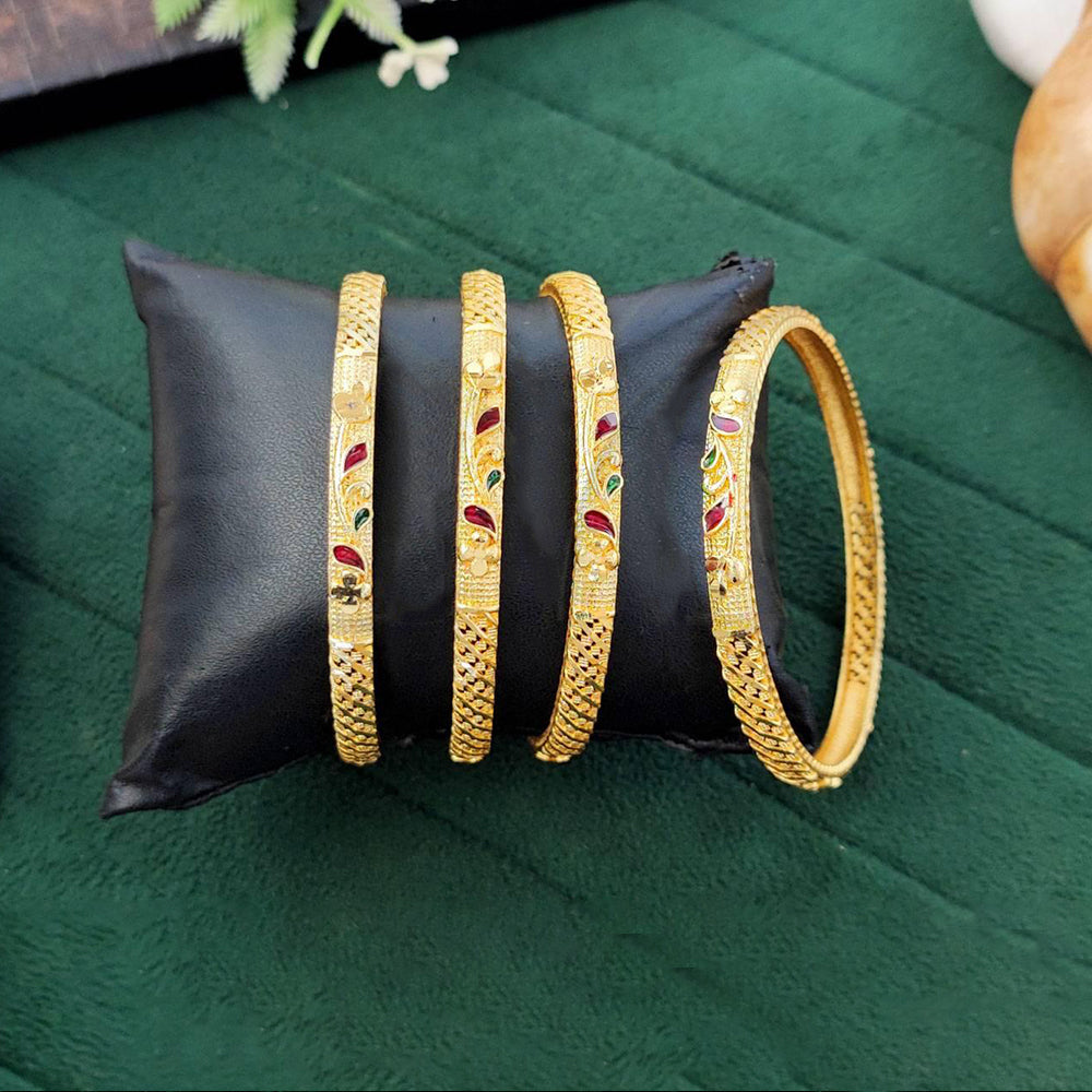 JS Fashion Traditional Fancy Bangles Set Elegant Design | Grocsy