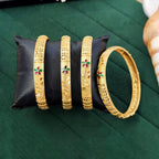 JS Fashion Fancy Ethnic Bangles Set For Women Wear | Grocsy