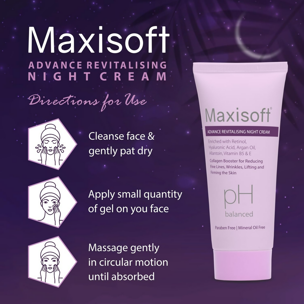 Maxisoft Advance Revitalising Night Cream | Grocsy
