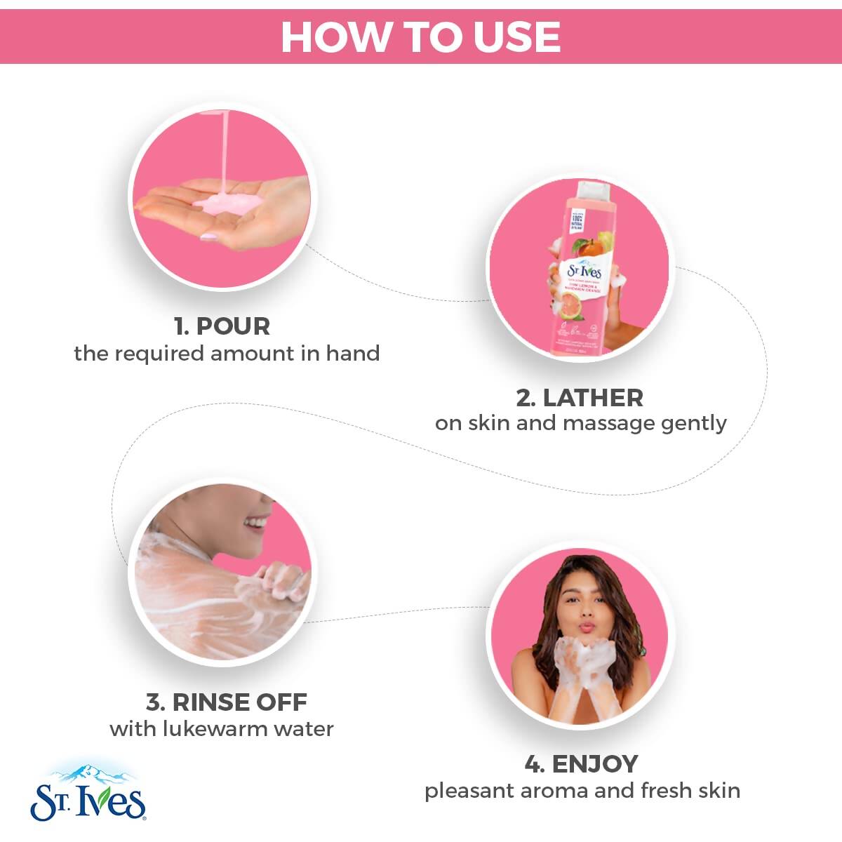 St. Ives Exfoliating Body Wash | Grocsy