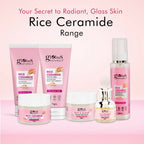 Globus Naturals Rice Ceramide Revival Face Cream, For Korean Glass Skin | Grocsy