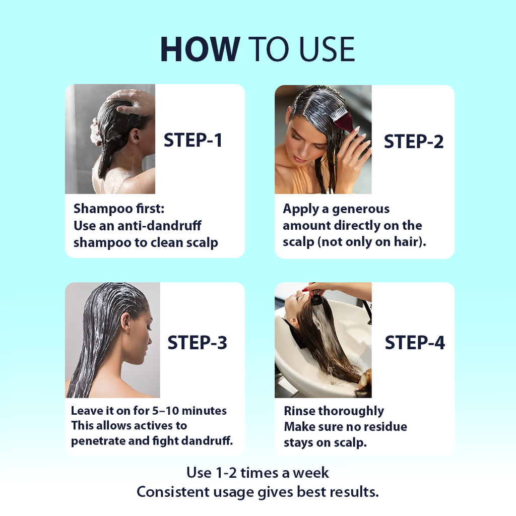 Dermistry Anti-Dandruff Control Hair Mask | Grocsy