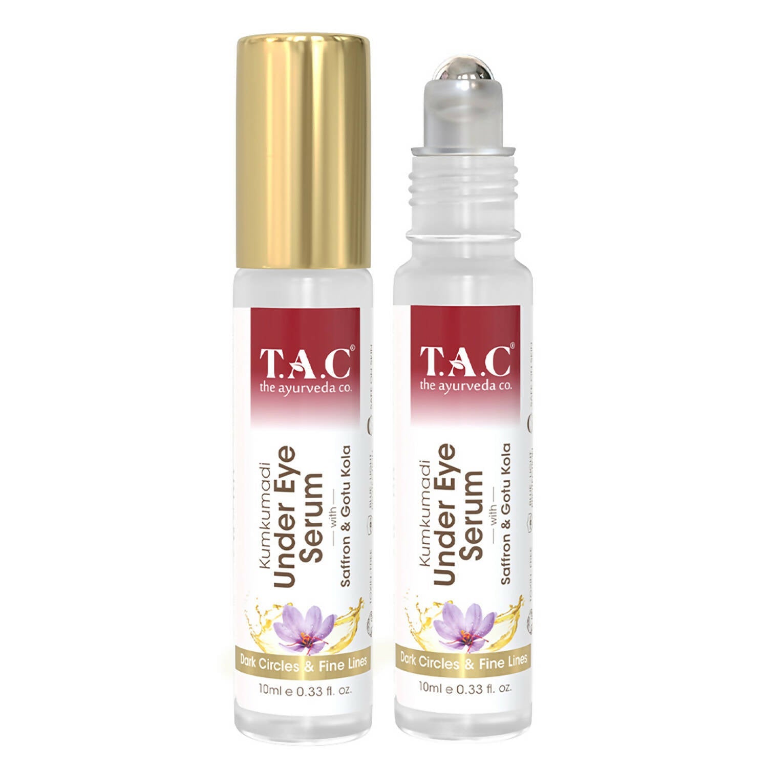 TAC - The Ayurveda Co. Kumkumadi Under Eye Serum | Grocsy