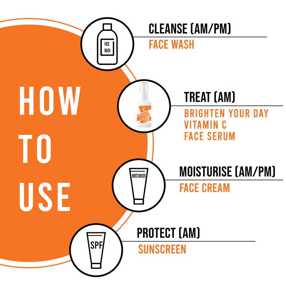 Kronokare Brighten Your Day Vitamin C Face Serum | Grocsy