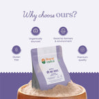 Bharat Vedica Organic Barley Flour | Stone-Ground & Fresh | Grocsy