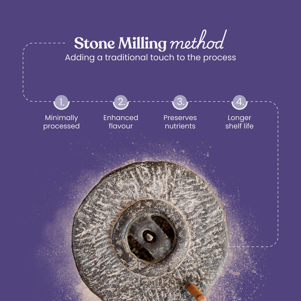 Bharat Vedica Organic Barley Flour | Stone-Ground & Fresh | Grocsy