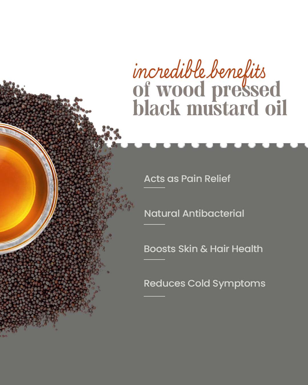 Bharat Vedica Organic Wood Pressed Black Mustard Oil - Organic Wood Pressed kale Sarso ka tel | Grocsy