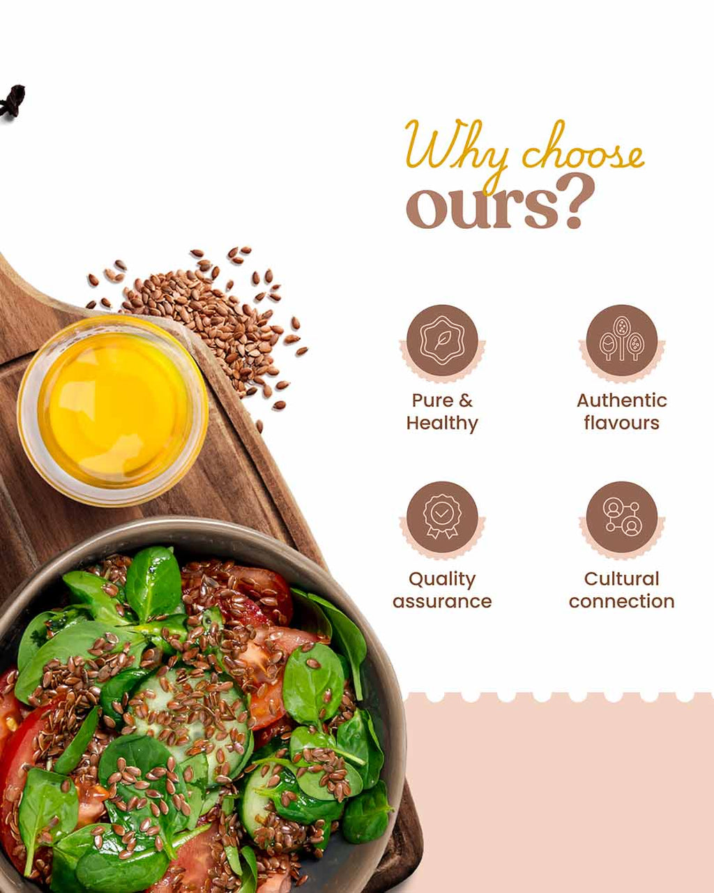 Bharat Vedica Organic Wood Pressed Flaxseed Oil - Organic Wood Pressed Alsi ka tel | Grocsy