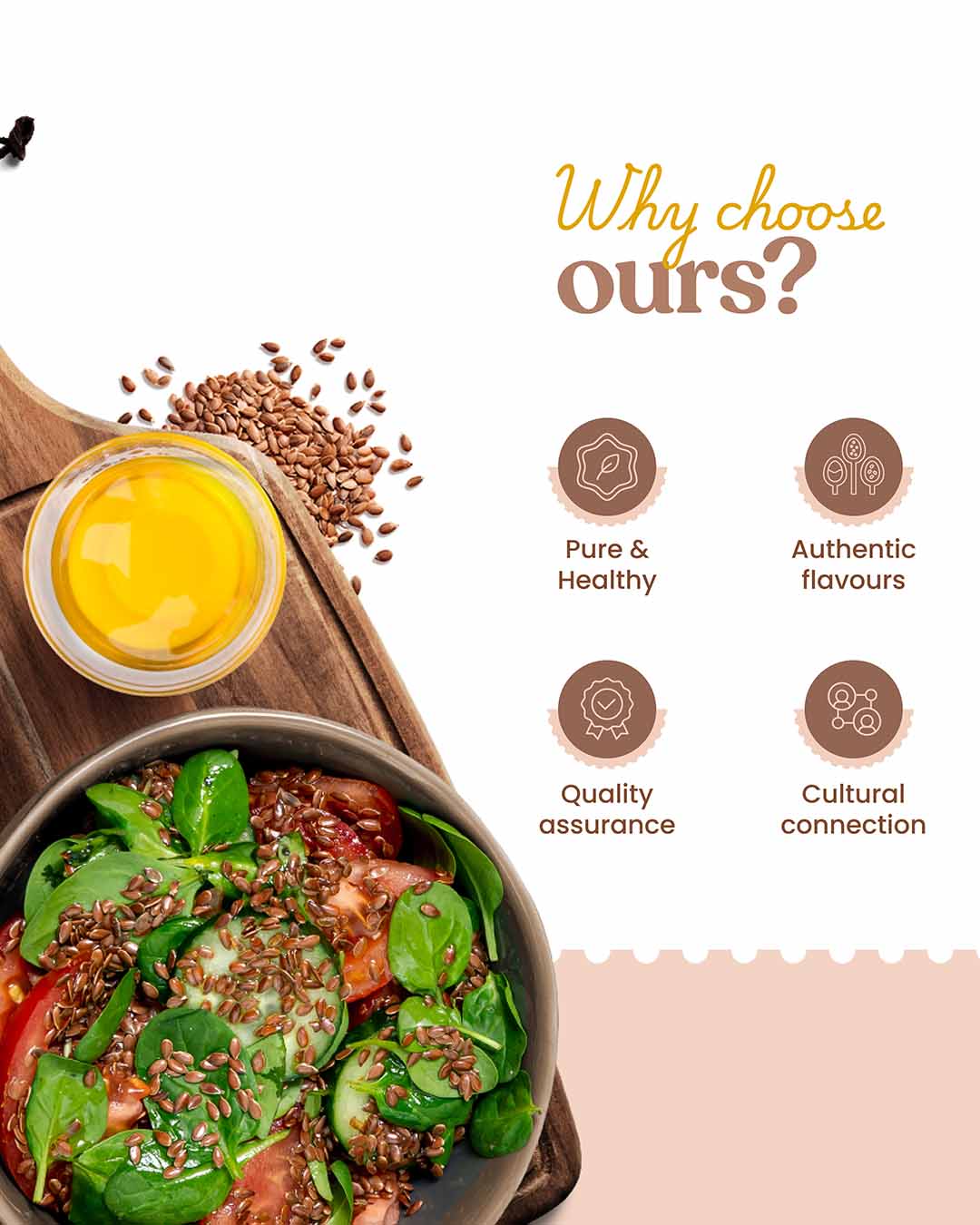 Bharat Vedica Organic Wood Pressed Flaxseed Oil - Organic Wood Pressed Alsi ka tel | Grocsy
