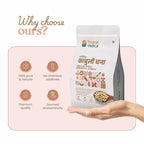 Bharat Vedica Organic White Chickpeas - Organic Kabuli Chana | Grocsy