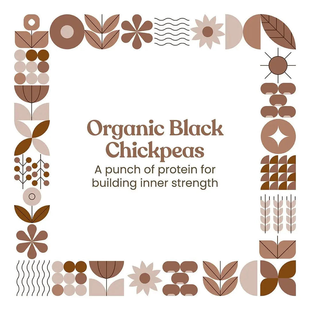 Bharat Vedica Organic Black Chickpeas - Organic Black Chana | Grocsy