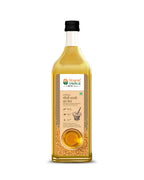Bharat Vedica Organic Wood Pressed Yellow Mustard Oil - Organic Wood Pressed Pili Sarso ka Tel | Grocsy