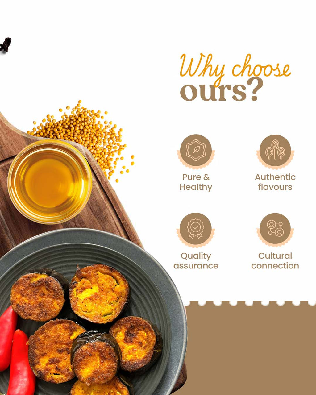 Bharat Vedica Organic Wood Pressed Yellow Mustard Oil - Organic Wood Pressed Pili Sarso ka Tel | Grocsy