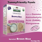TummyFriendly Foods Certified Stage1 Ragi, Brown Rice Porridge Mixes | Grocsy