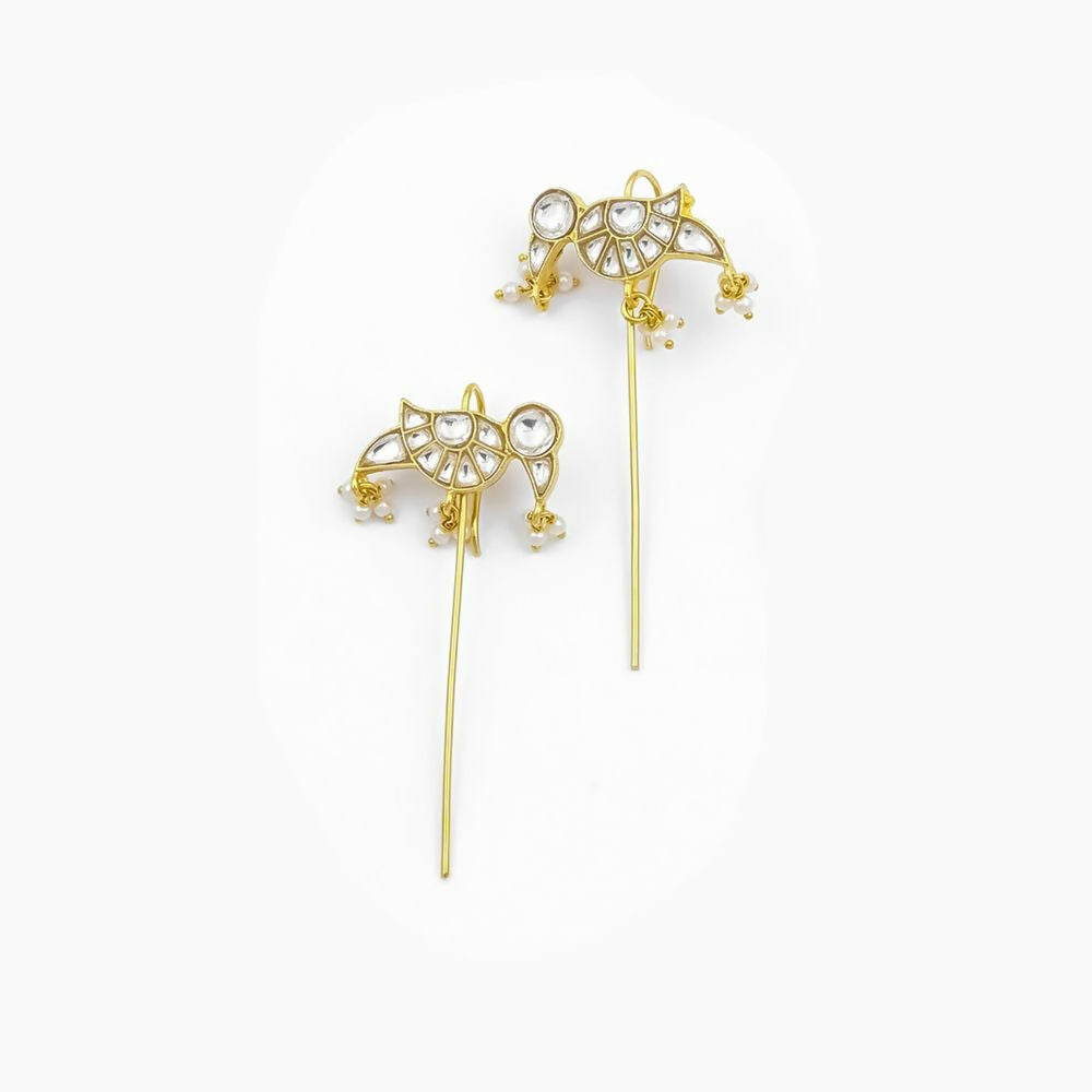 Ruby Raang Ear-Hugging Cuff | Grocsy