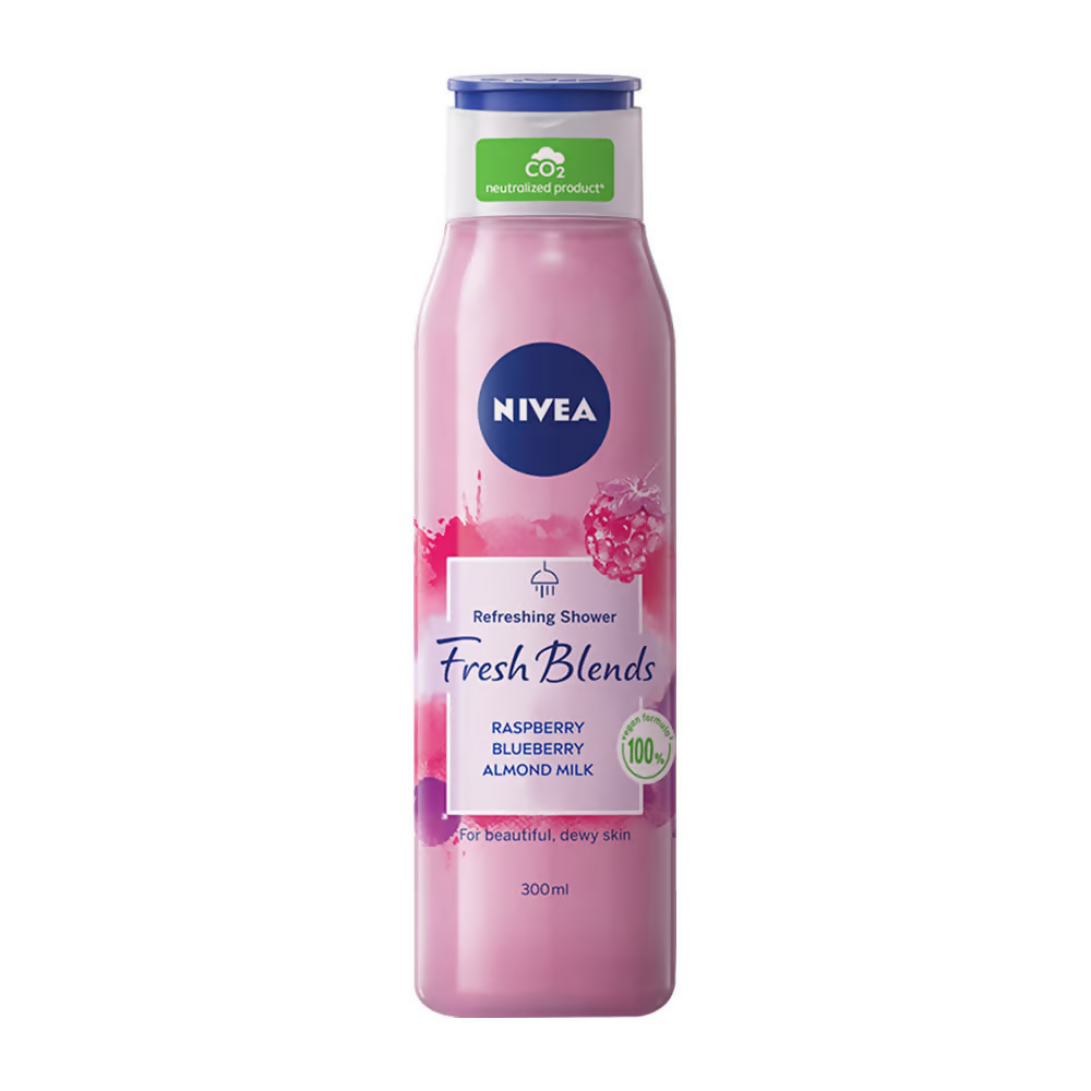 Nivea Fresh Blends Raspberry Body Wash | Grocsy