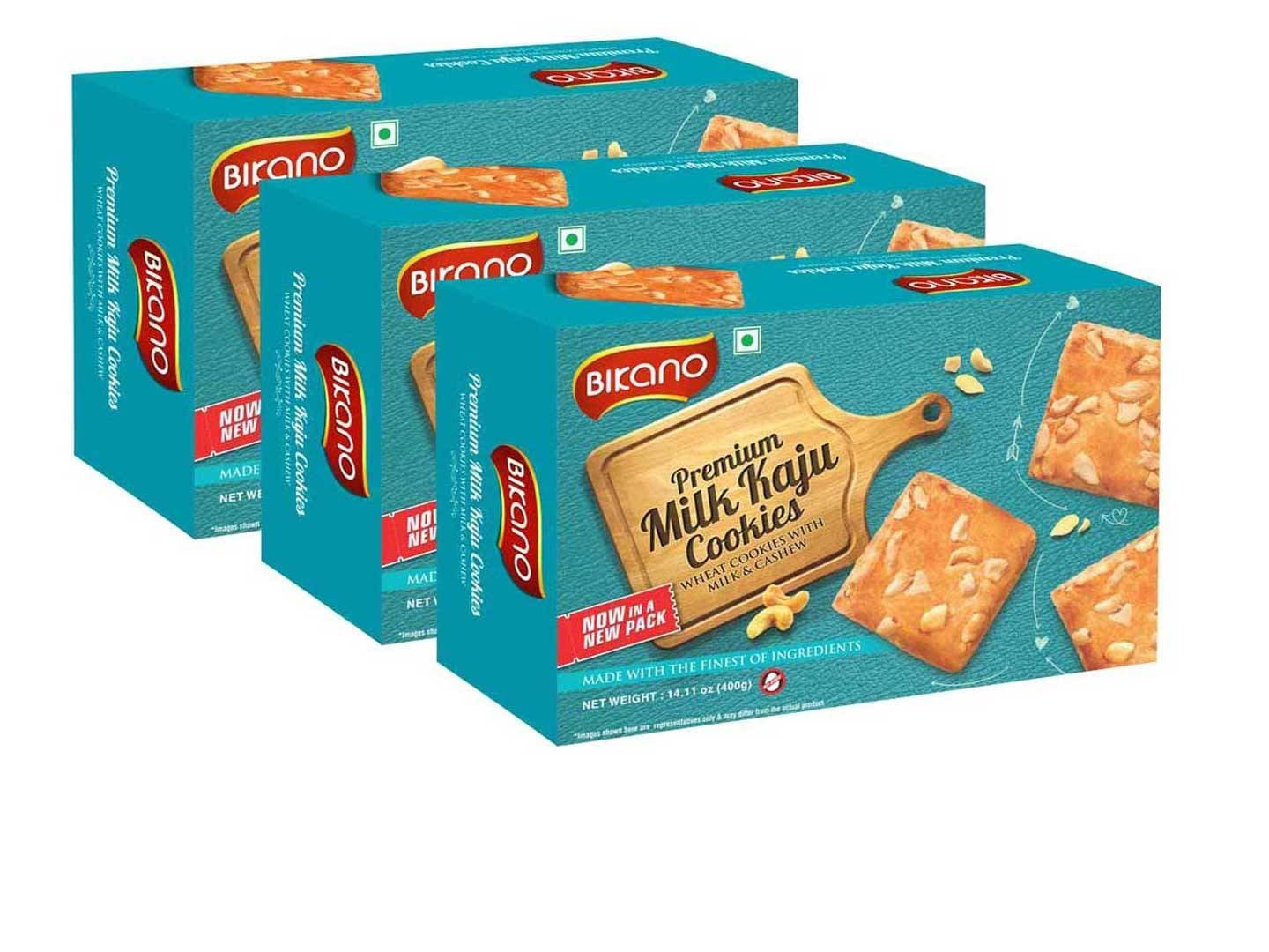 Bikano Premium Milk Kaju Cashew Cookies | Grocsy