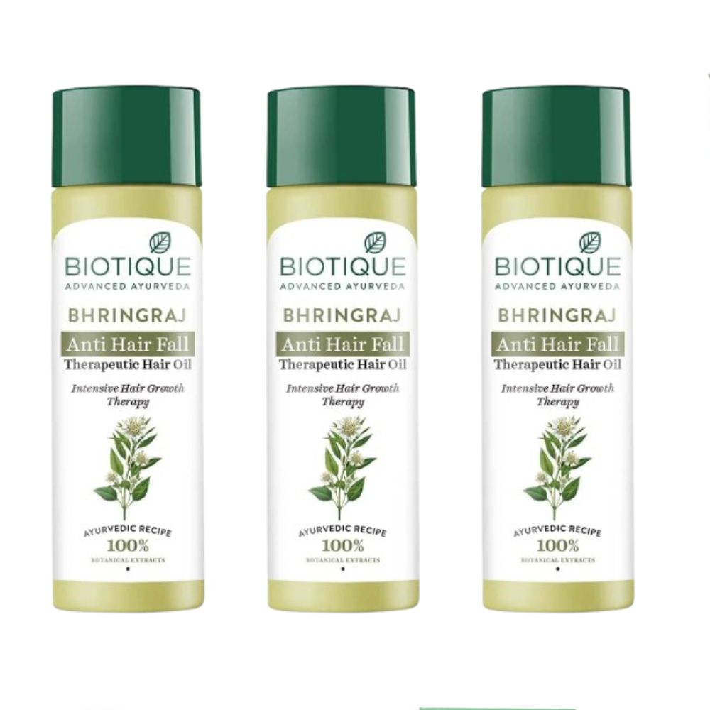 Biotique Bio Bhringraj Fresh Growth Therapeutic Oil For Falling Hair | Grocsy