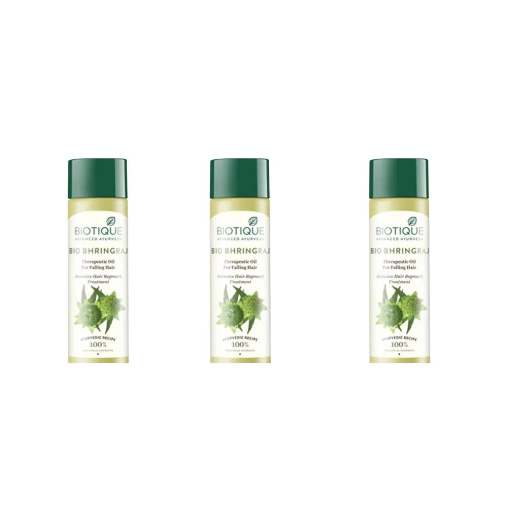 Biotique Bio Bhringraj Fresh Growth Therapeutic Oil For Falling Hair | Grocsy