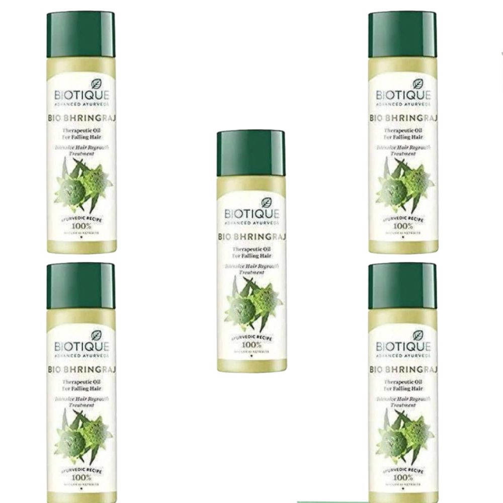 Biotique Bio Bhringraj Fresh Growth Therapeutic Oil For Falling Hair | Grocsy
