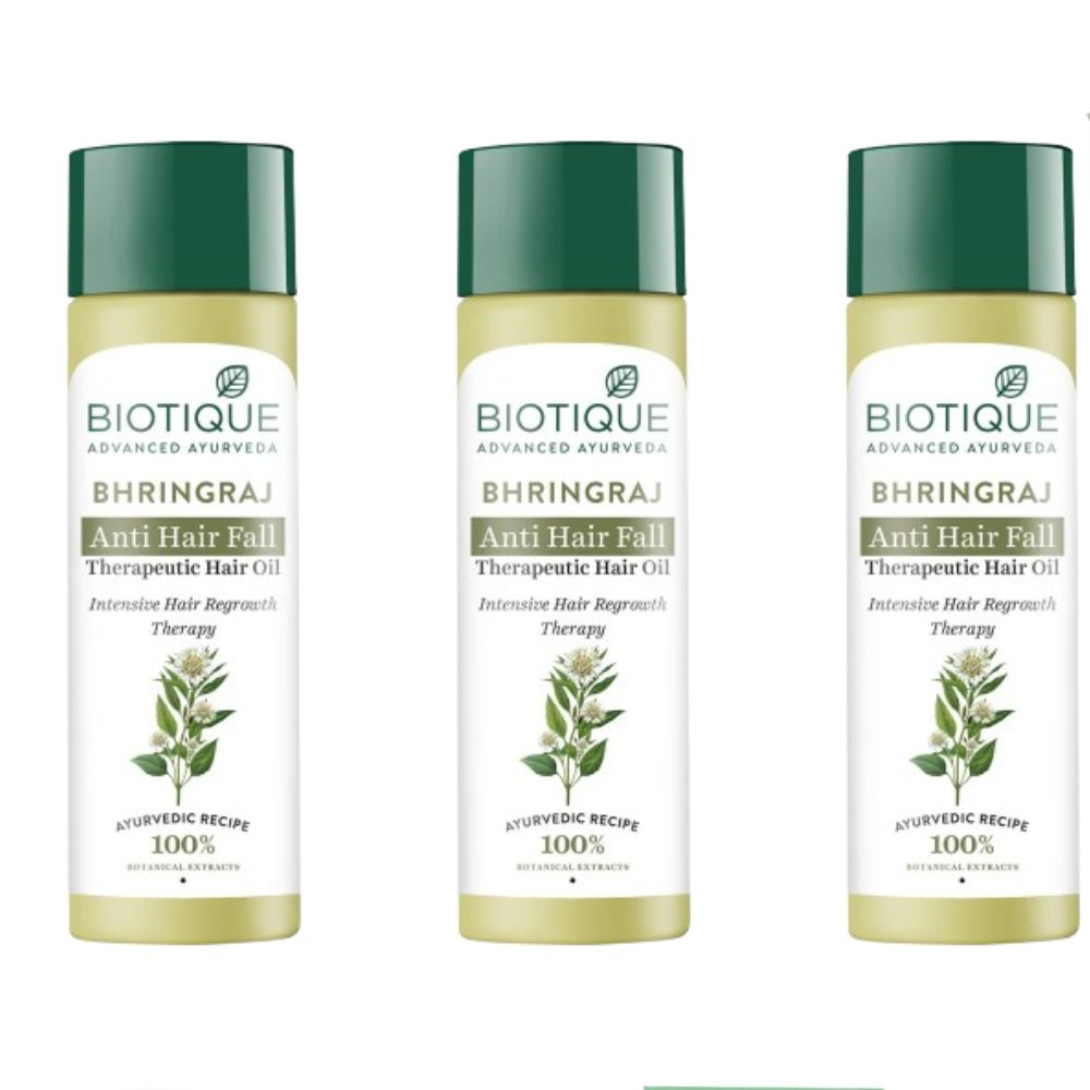 Biotique Bio Bhringraj Fresh Growth Therapeutic Oil For Falling Hair | Grocsy