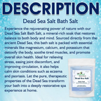VedicAyurveda Dead Sea Salt and Mogra Bath Salt | Grocsy
