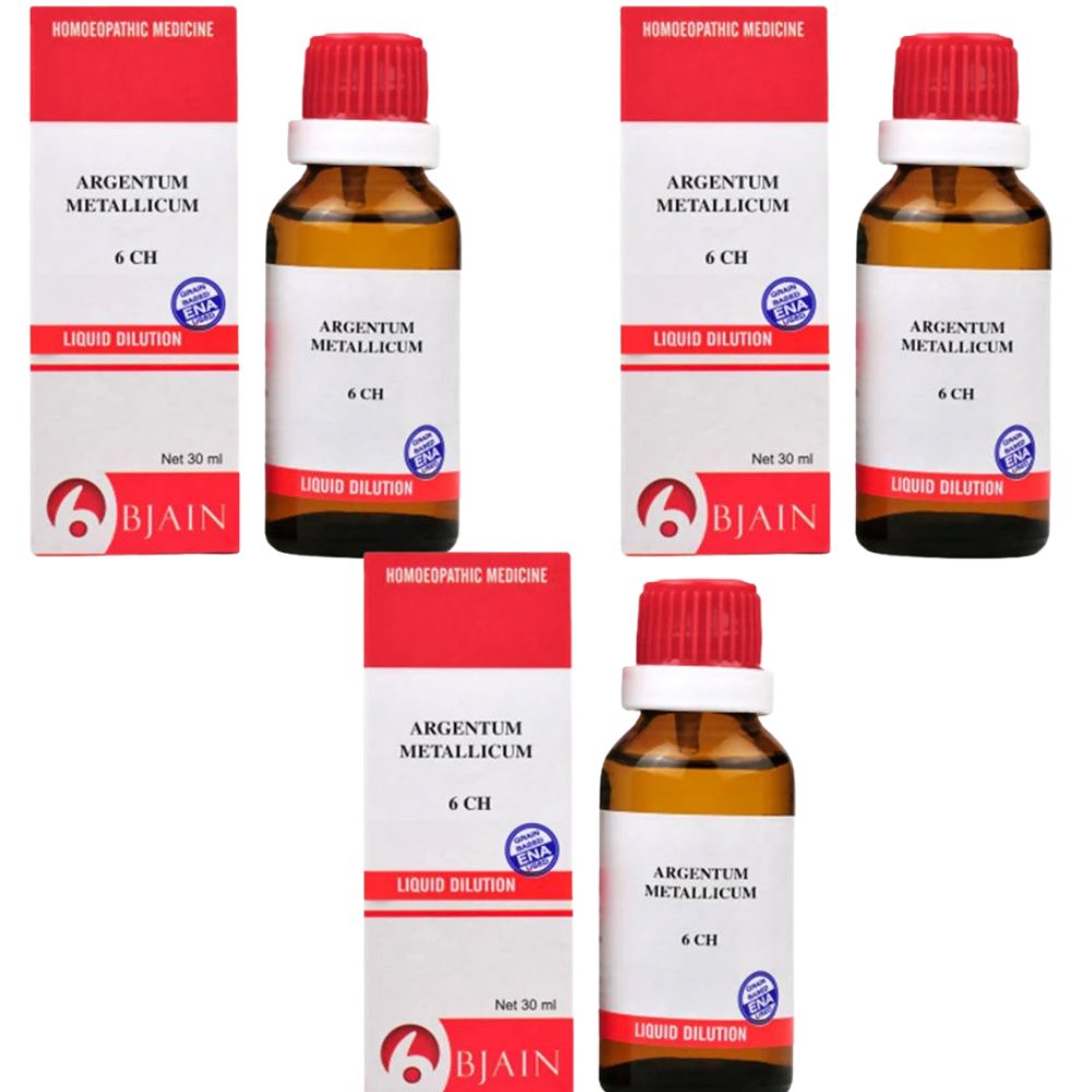 Bjain Homeopathy Argentum Metallicum Dilution | Grocsy