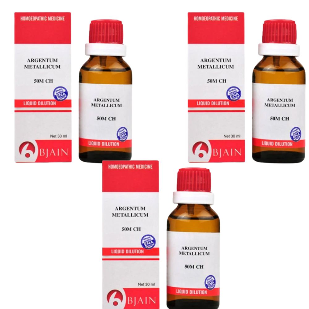 Bjain Homeopathy Argentum Metallicum Dilution | Grocsy