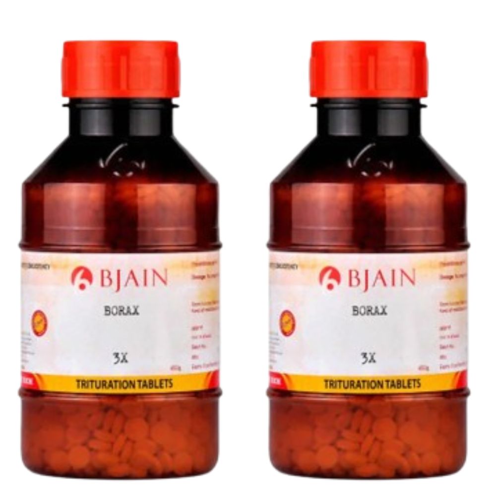 Bjain Homeopathy Borax Trituration Tablets | Grocsy