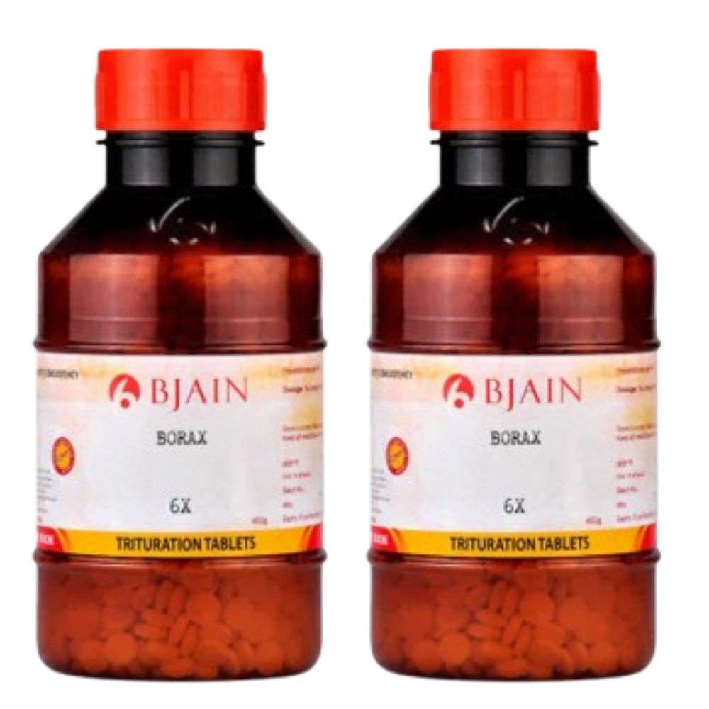 Bjain Homeopathy Borax Trituration Tablets | Grocsy