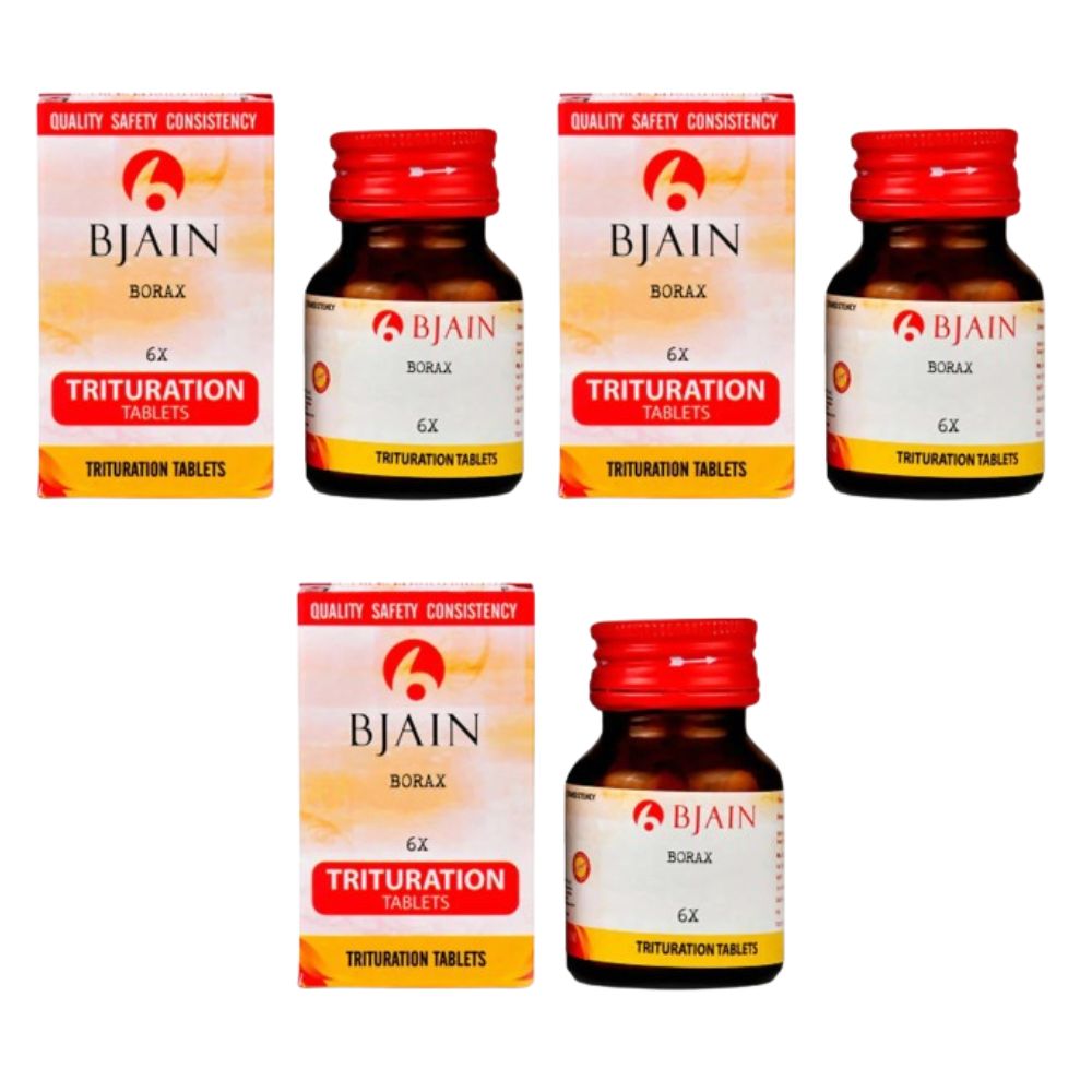 Bjain Homeopathy Borax Trituration Tablets | Grocsy