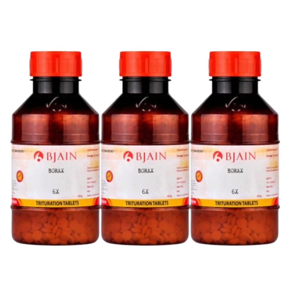 Bjain Homeopathy Borax Trituration Tablets | Grocsy
