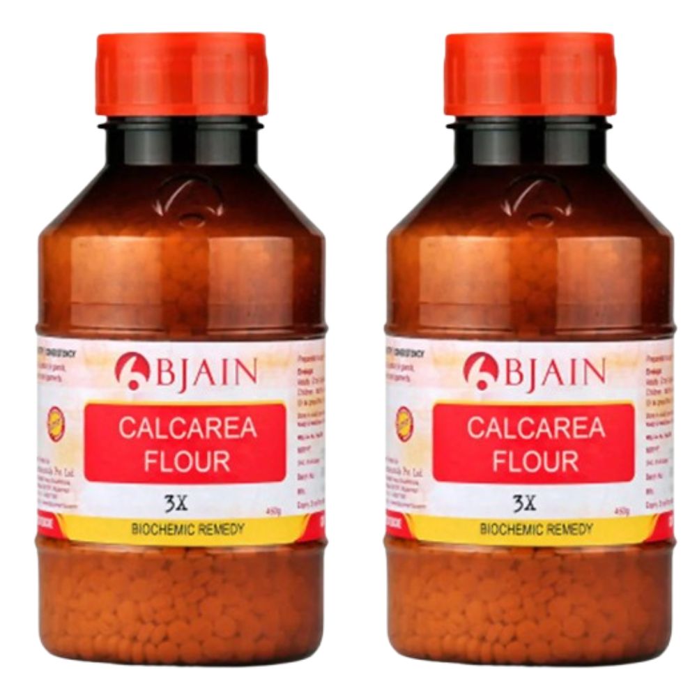 Bjain Homeopathy Calcarea Fluorica (Flour) Biochemic Tablet | Grocsy