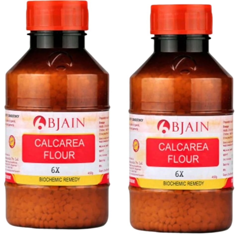 Bjain Homeopathy Calcarea Fluorica (Flour) Biochemic Tablet | Grocsy