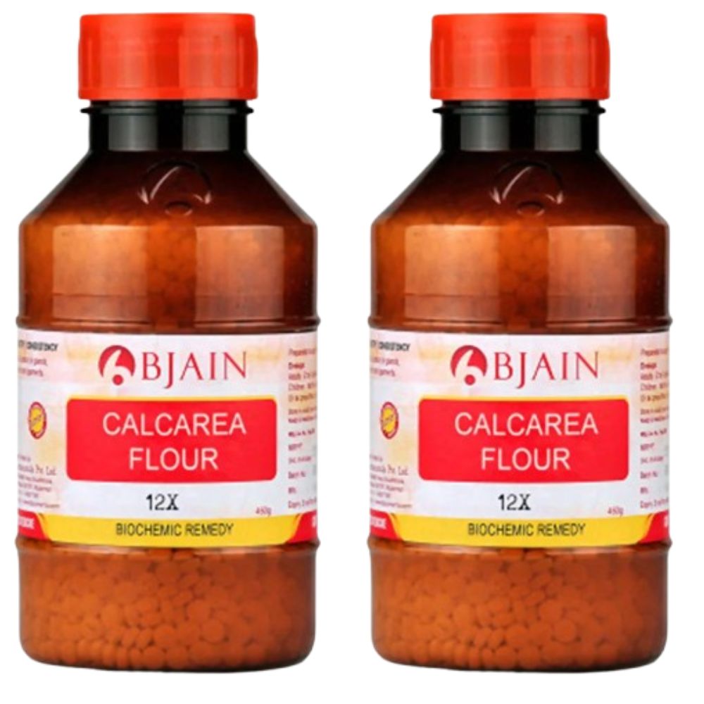 Bjain Homeopathy Calcarea Fluorica (Flour) Biochemic Tablet | Grocsy