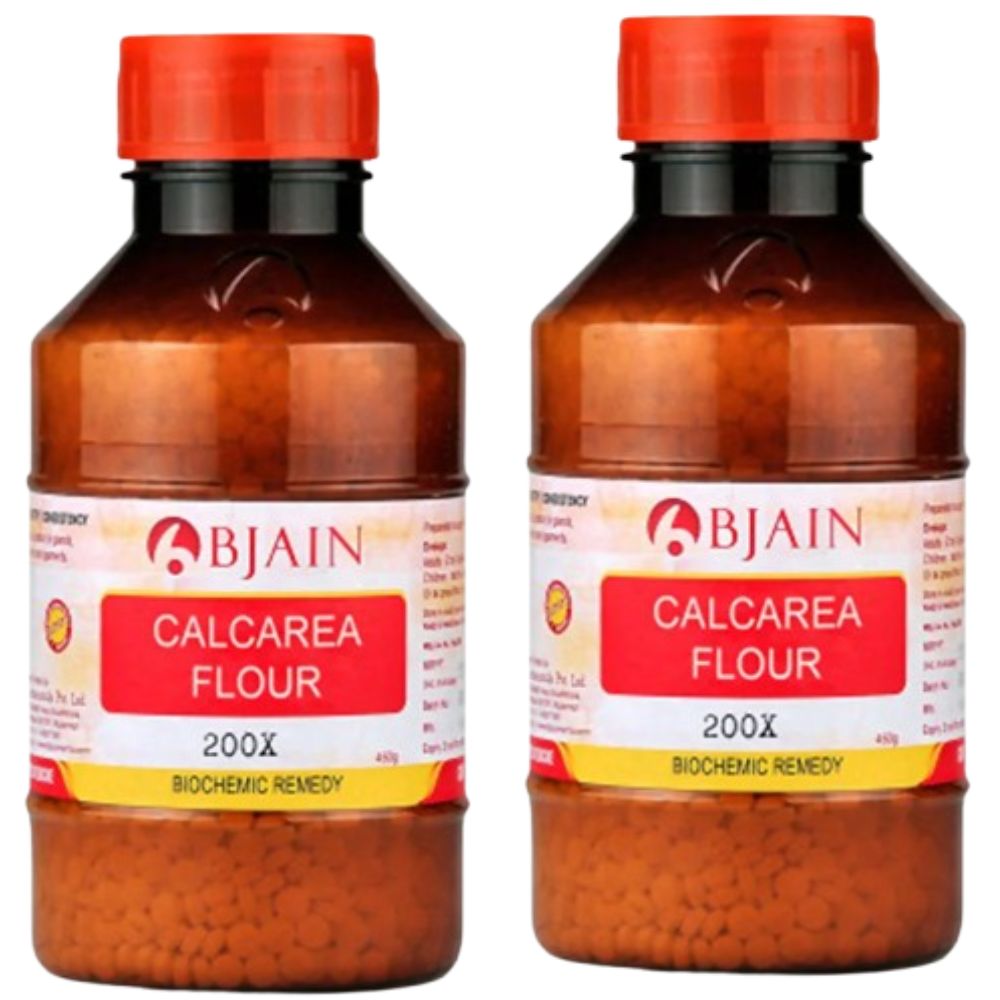 Bjain Homeopathy Calcarea Fluorica (Flour) Biochemic Tablet | Grocsy