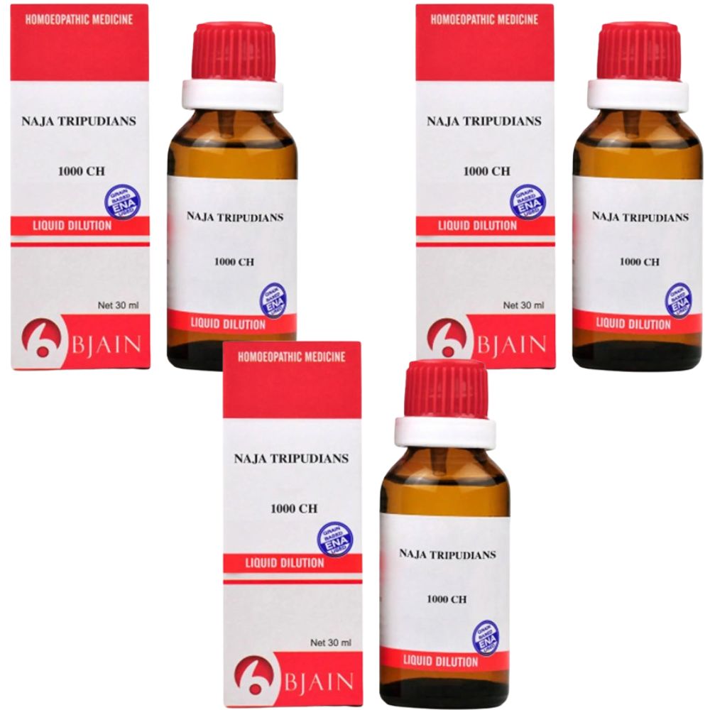 Bjain Homeopathy Naja Tripudians Dilution | Grocsy