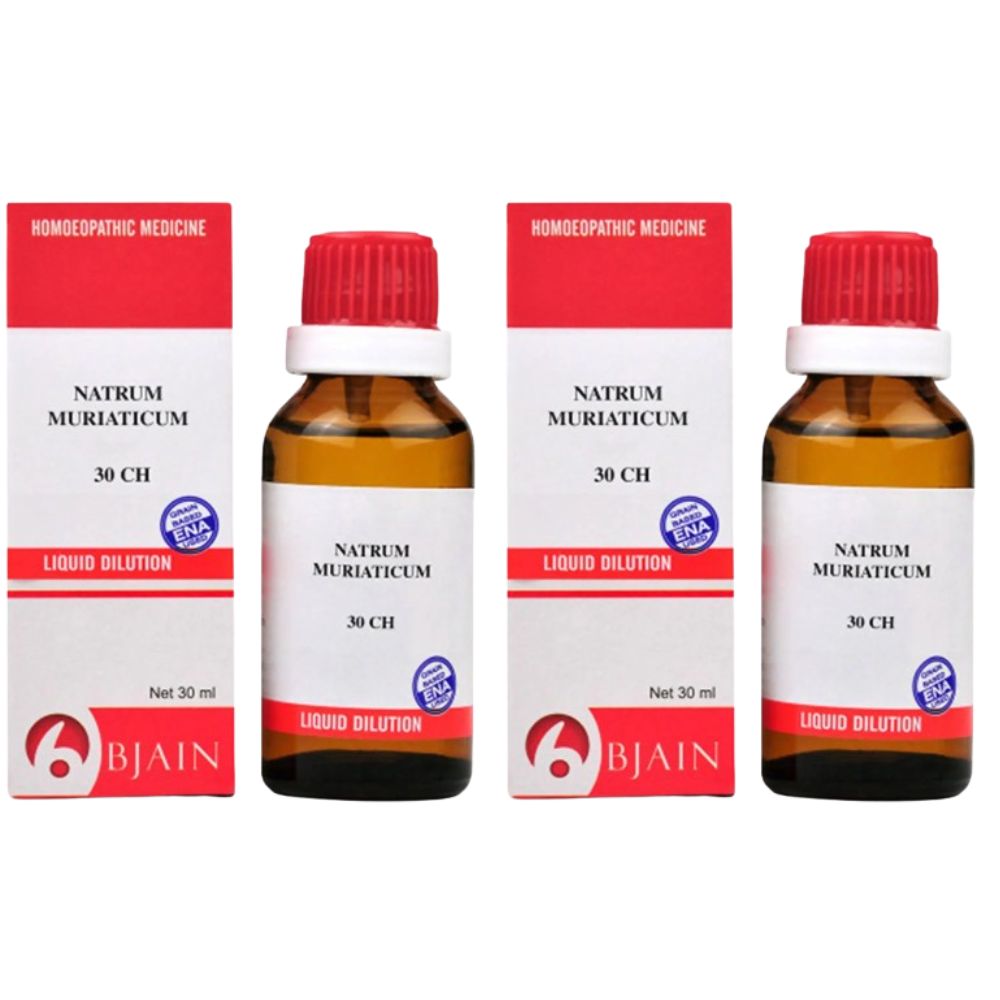 Bjain Homeopathy Natrum Muriaticum Dilution | Grocsy