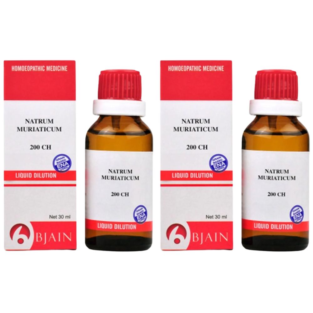 Bjain Homeopathy Natrum Muriaticum Dilution | Grocsy