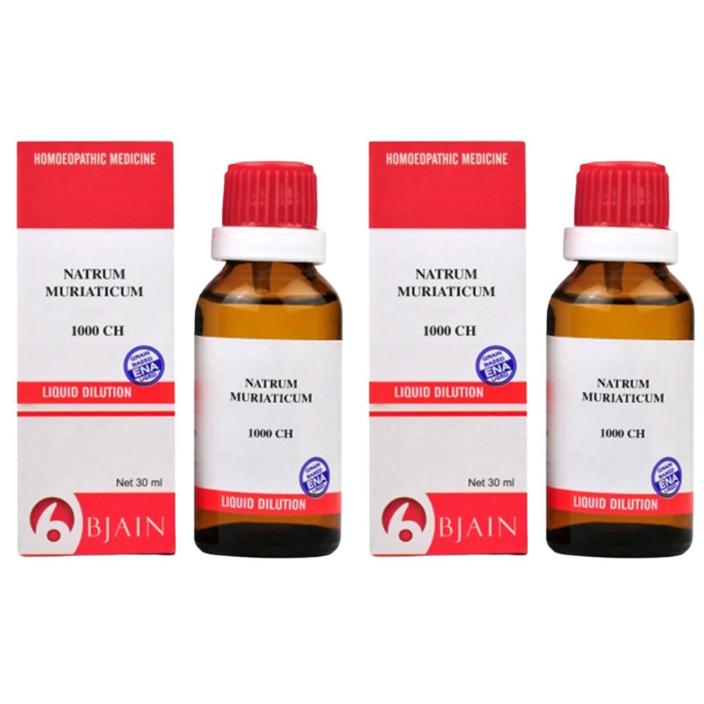 Bjain Homeopathy Natrum Muriaticum Dilution | Grocsy