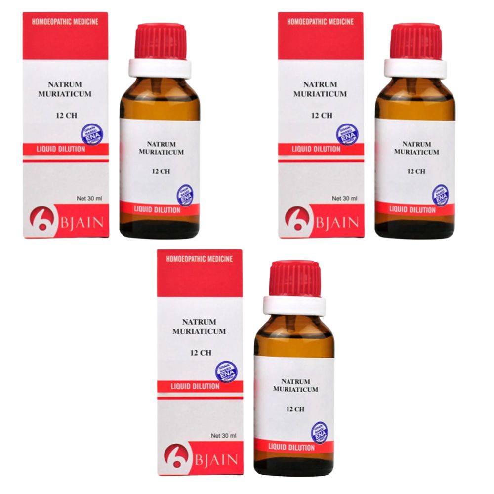 Bjain Homeopathy Natrum Muriaticum Dilution | Grocsy