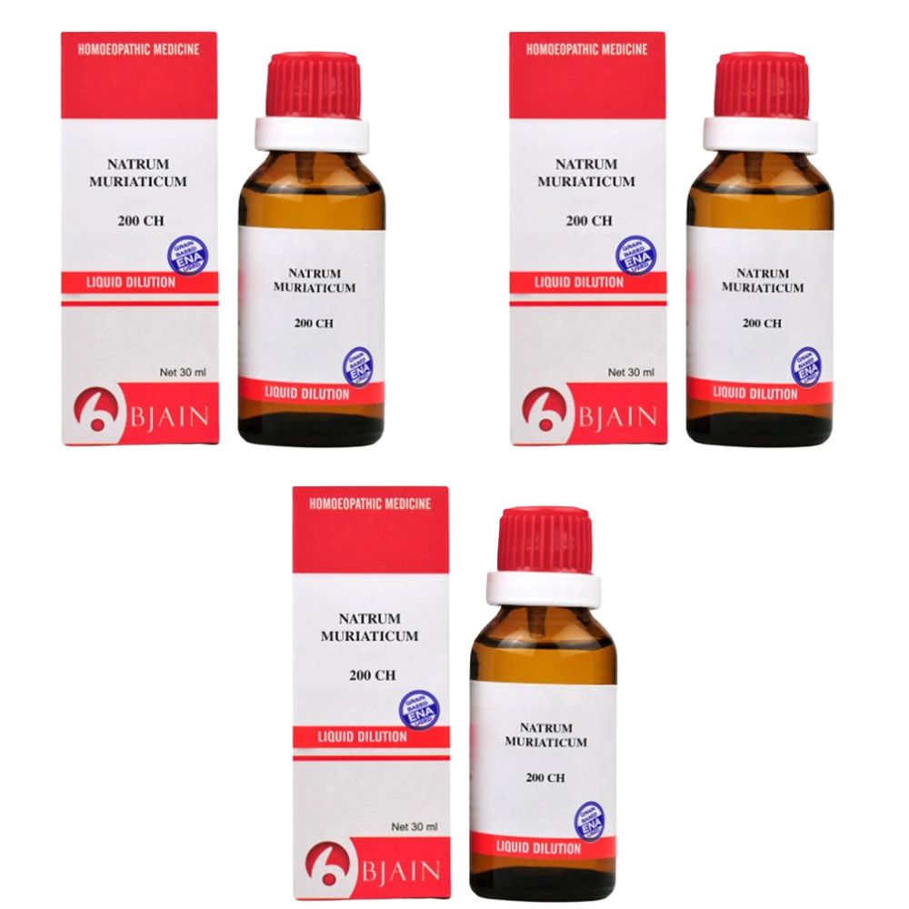 Bjain Homeopathy Natrum Muriaticum Dilution | Grocsy