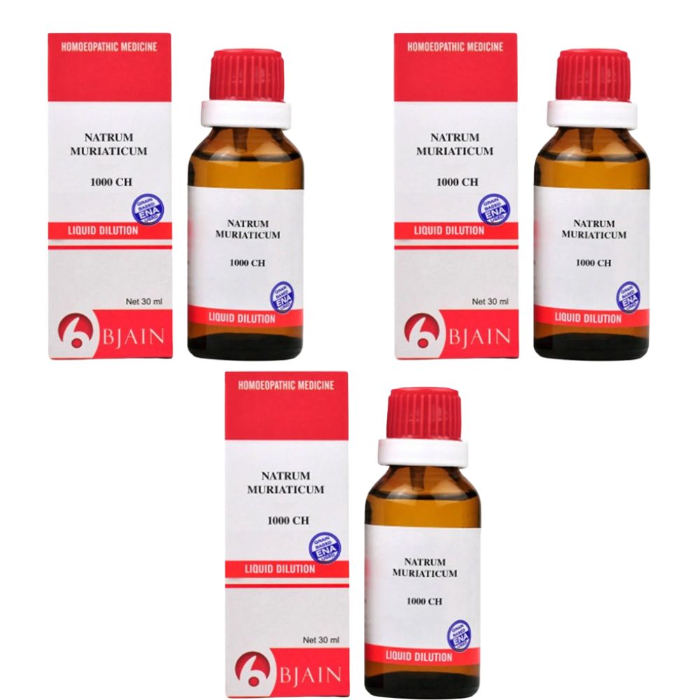 Bjain Homeopathy Natrum Muriaticum Dilution | Grocsy